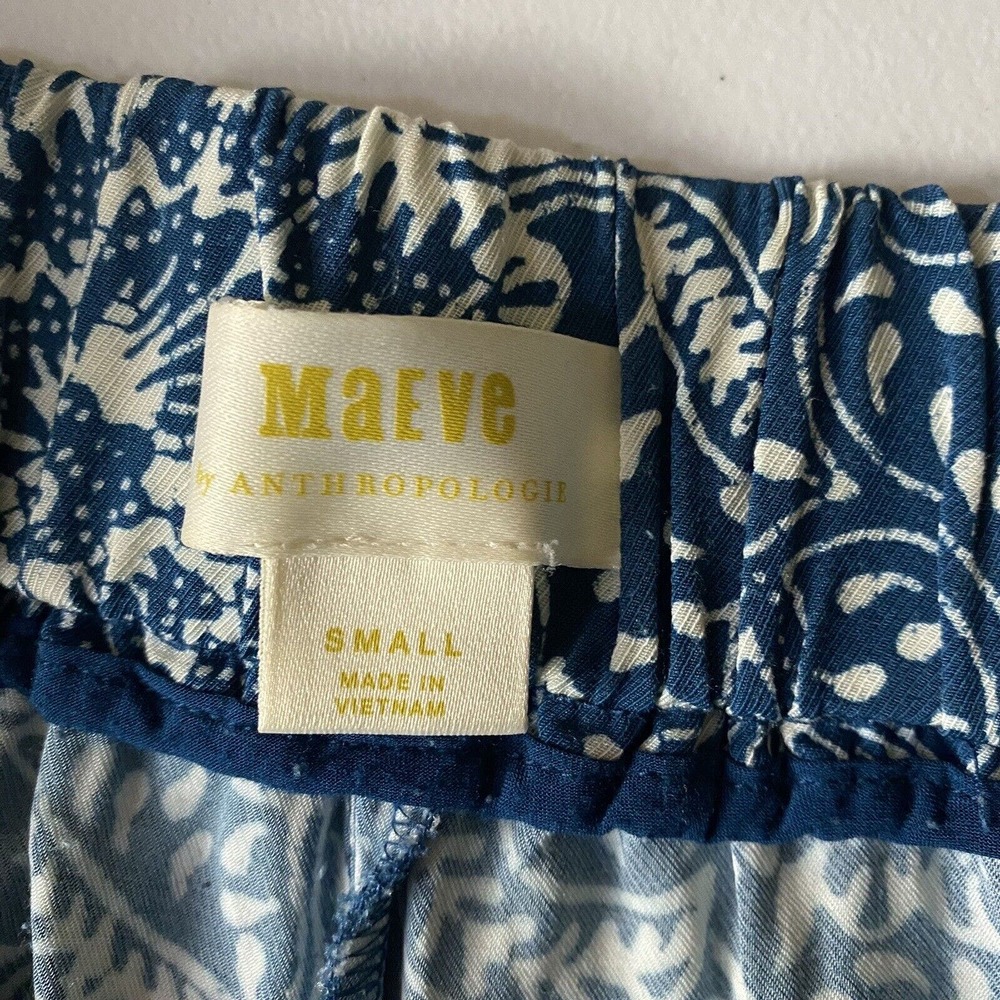 Anthropologie Maeve Women’s 100% Viscose Wide Leg Slit Pants Size Small. - Picture 9 of 16